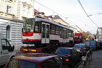 tramvaj na n�v�su, Ko�elu�sk�, 31.3.2006