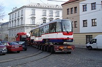 tramvaj na n�v�su, Ko�elu�sk�, 31.3.2006