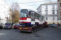 tramvaj na n�v�su, Ko�elu�sk�, 31.3.2006